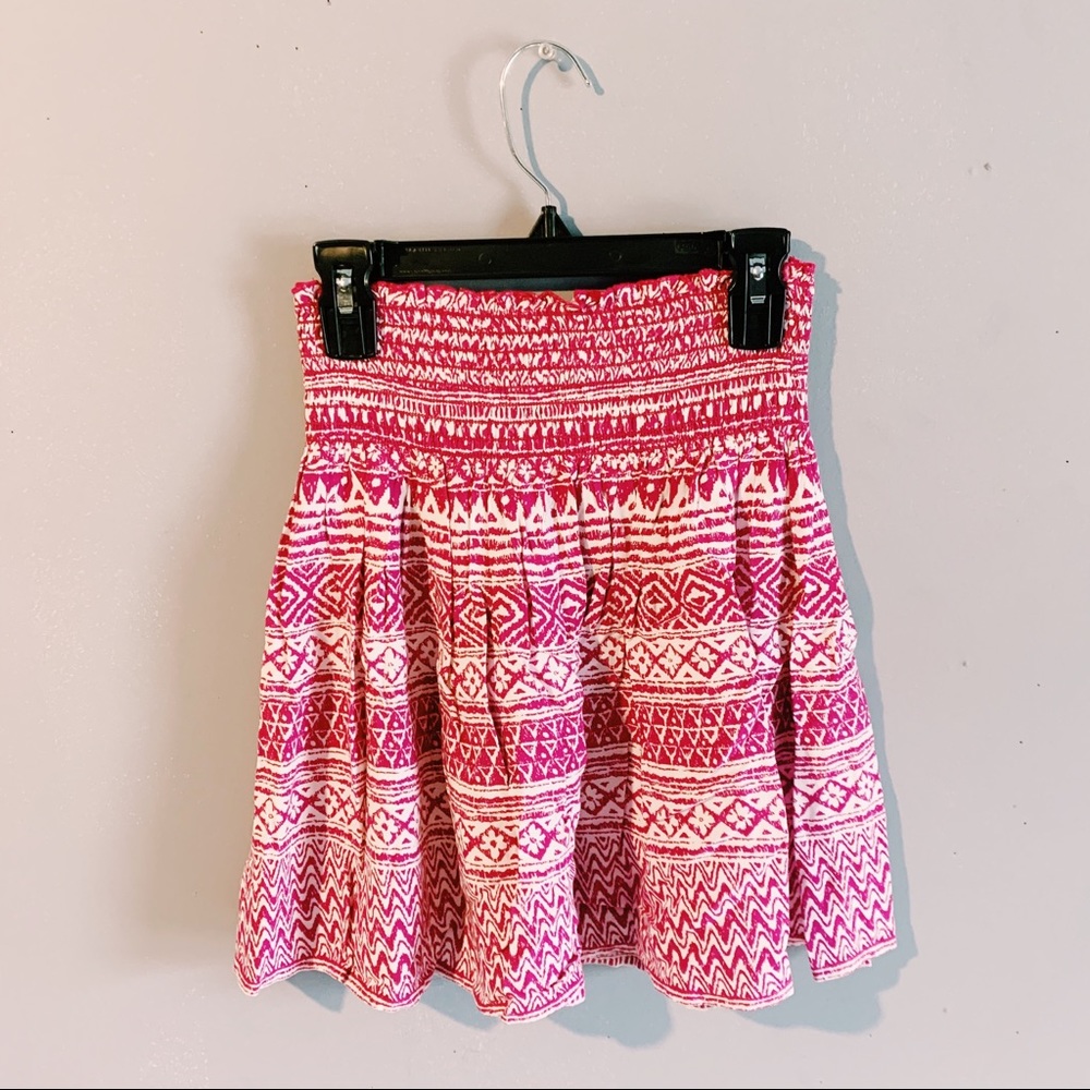 Tribal print skirt